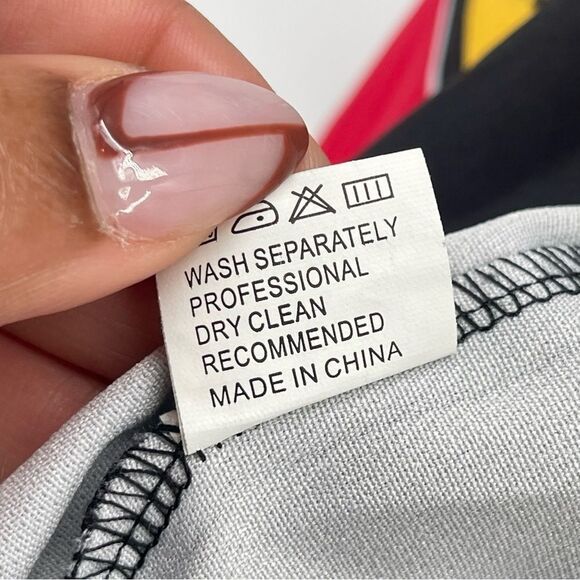 Women’s Colorblock Snap Front Lightweight 90s Letterman Varsity Jacket Small - Picture 10 of 12